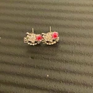 Hello kitty earrings